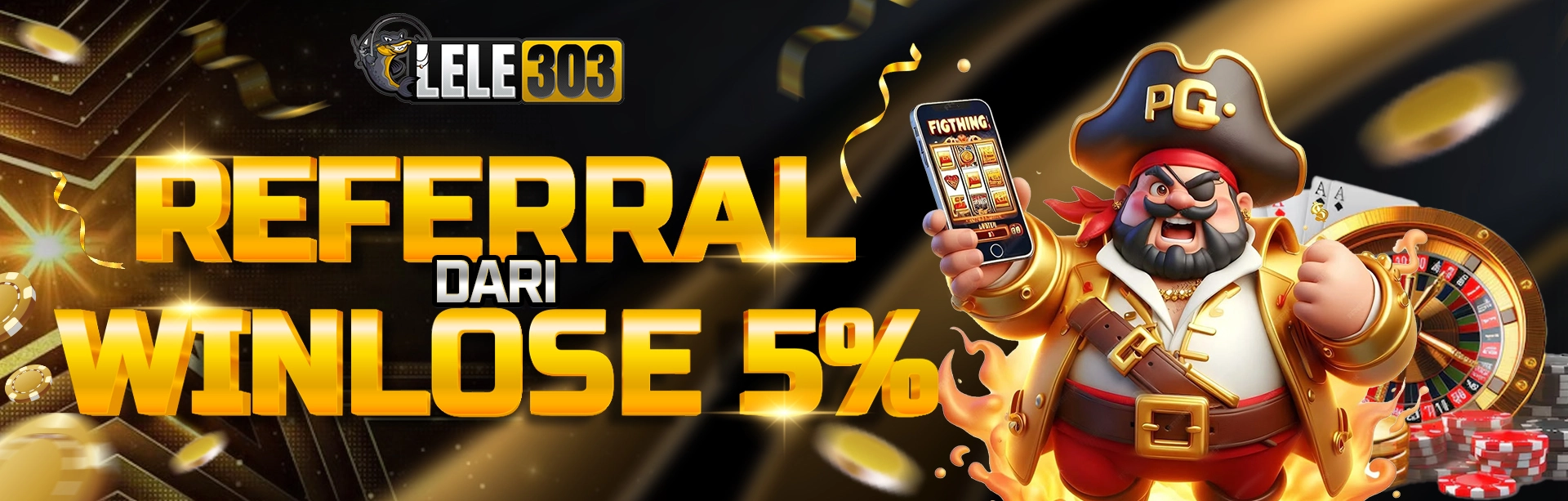 BONUS REFFERAL DARI WINLOSE 5%