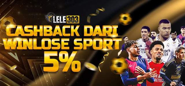 CASHBACK DARI W WINLOSE SPORT 5%